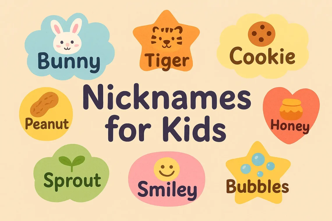 Cute Nicknames for kids​ – Fun & Creative Ideas